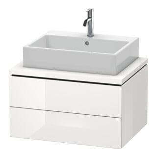 Duravit Waschtischunterschrank L-Cube 72x54,7cm, we. hgl, f Kons, 2 Schub.
