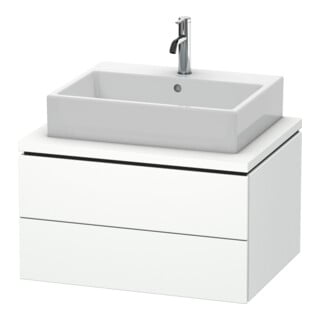 Duravit Waschtischunterschrank L-Cube 72x54,7cm, we. ma, f Kons, 2 Schubkästen