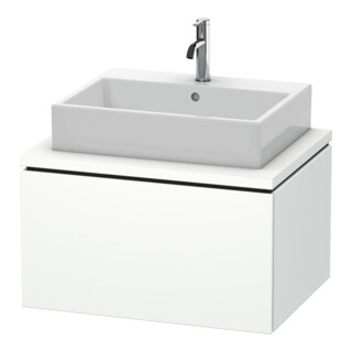 Duravit Waschtischunterschrank L-Cube 72x54,7cm, we. matt, f Konsole, 1 Auszug