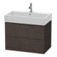 Duravit Waschtischunterschrank L-Cube 78,4x 45,9cm, E d geb., 2 Schub., wandhängend-1