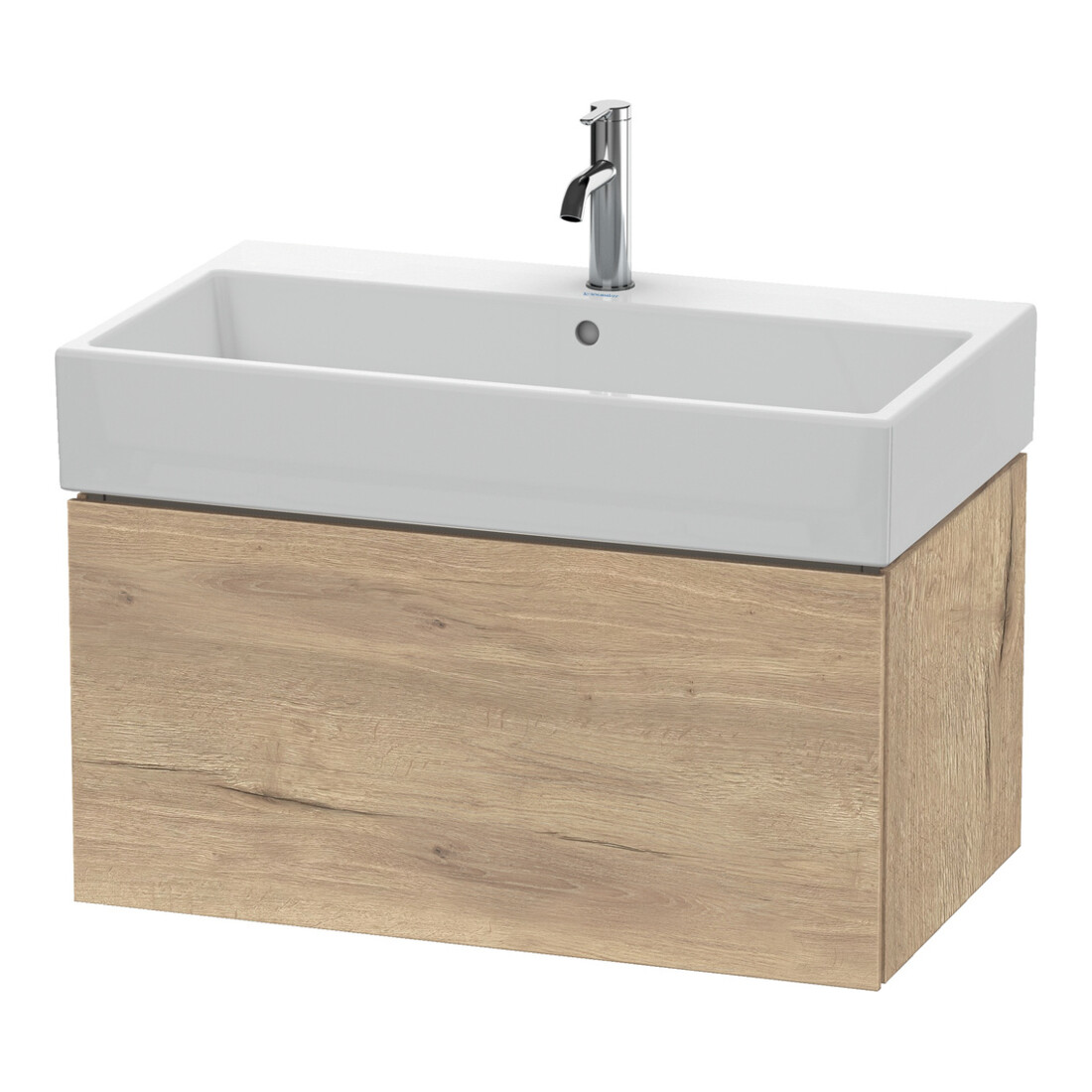 Duravit Waschtischunterschrank L-Cube 78,4x 45,9cm, Ei marm., 1 Ausz., wandhängend