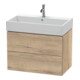 Duravit Waschtischunterschrank L-Cube 78,4x 45,9cm, Ei marm., 2 Schub., wandhängend-1
