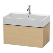 Duravit Waschtischunterschrank L-Cube 78,4x 45,9cm, Ei Nat, 1 Ausz., wandhängend