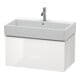 Duravit Waschtischunterschrank L-Cube 78,4x 45,9cm, Ei Nat, 1 Ausz., wandhängend-3