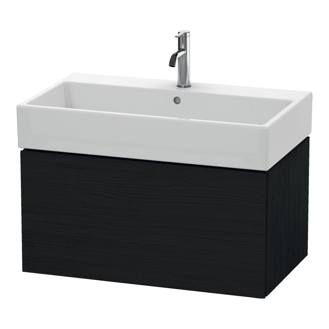 Duravit Waschtischunterschrank L-Cube 78,4x 45,9cm, Ei sw, 1 Ausz., wandhängend