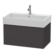 Duravit Waschtischunterschrank L-Cube 78,4x 45,9cm, graph matt, 1 Ausz., wandhängend-1