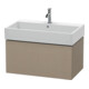 Duravit Waschtischunterschrank L-Cube 78,4x 45,9cm, lei, 1 Auszug, wandhängend-1