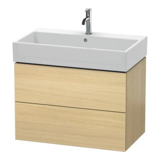 Duravit Waschtischunterschrank L-Cube 78,4x 45,9cm, med. Ei, 2 Schub., wandhängend