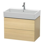 Duravit Waschtischunterschrank L-Cube 78,4x 45,9cm, med. Ei, 2 Schub., wandhängend-1