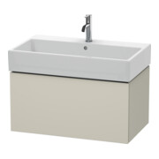 Duravit Waschtischunterschrank L-Cube 78,4x 45,9cm, Tau matt, 1 Ausz., wandhängend-1