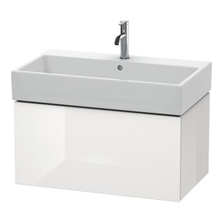 Duravit Waschtischunterschrank L-Cube 78,4x 45,9cm, we. hgl, 1 Ausz., wandhängend