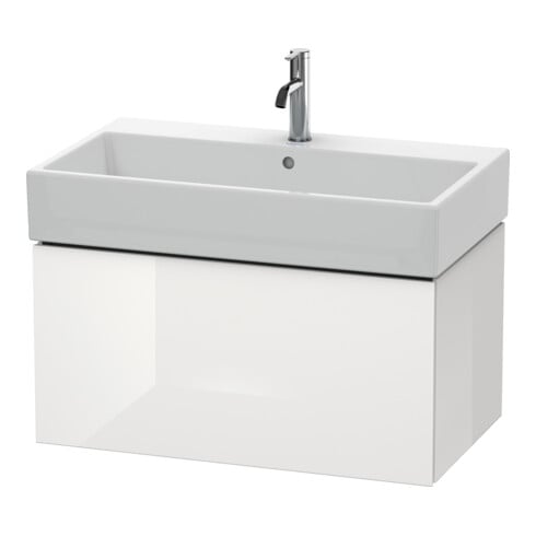 Duravit Waschtischunterschrank L-Cube 78,4x 45,9cm, we. hgl, 1 Ausz., wandhängend