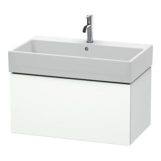 Duravit Waschtischunterschrank L-Cube 78,4x 45,9cm, we. matt, 1 Ausz., wandhängend