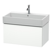 Duravit Waschtischunterschrank L-Cube 78,4x 45,9cm, we. matt, 1 Ausz., wandhängend