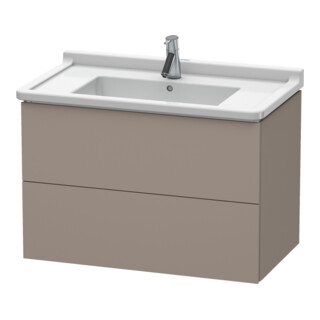 Duravit Waschtischunterschrank L-Cube 82x46,9cm, bas. ma, 2 Schub., wandhängend