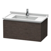 Duravit Waschtischunterschrank L-Cube 82x46,9cm, Ei dkl. geb., 1 Ausz., wandhängend