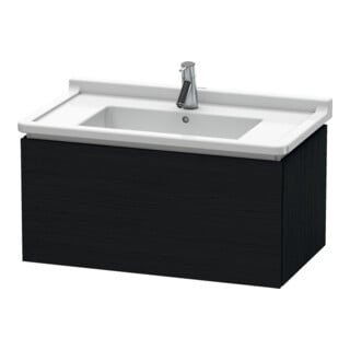 Duravit Waschtischunterschrank L-Cube 82x46,9cm, Ei sw, 1 Auszug, wandhängend