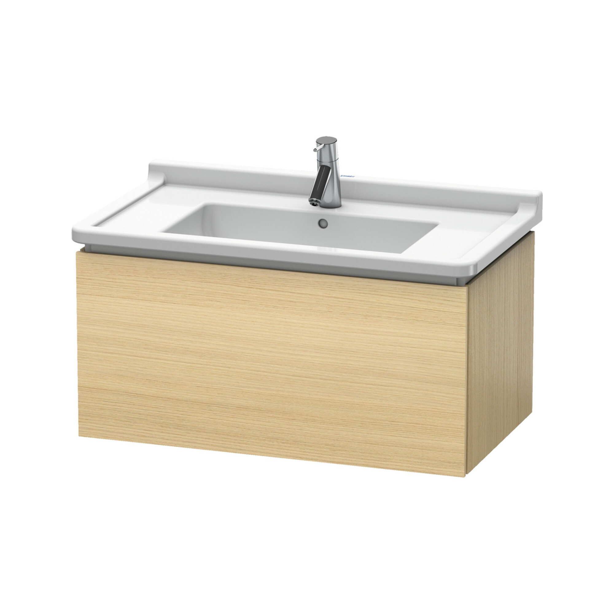 Duravit Waschtischunterschrank L-Cube 82x46,9cm, med. Ei, 1 Ausz., wandhängend