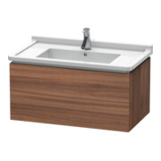 Duravit Waschtischunterschrank L-Cube 82x46,9cm, Nussb Nat, 1 Ausz., wandhängend