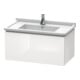 Duravit Waschtischunterschrank L-Cube 82x46,9cm, we. hgl, 1 Ausz., wandhängend-1