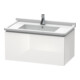 Duravit Waschtischunterschrank L-Cube 82x46,9cm, we. hgl, 1 Ausz., wandhängend-1