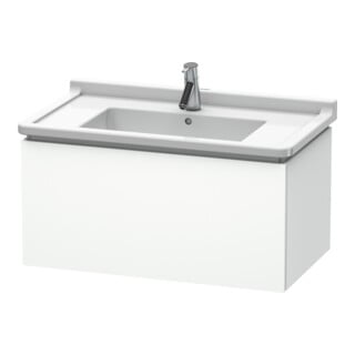 Duravit Waschtischunterschrank L-Cube 82x46,9cm, we. ma, 1 Auszug, wandhängend