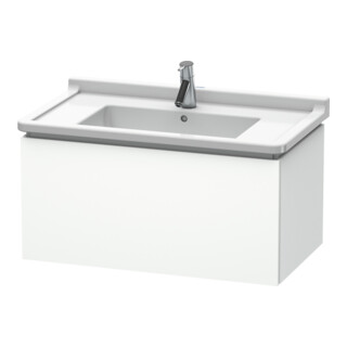 Duravit Waschtischunterschrank L-Cube 82x46,9cm, we. matt, 1 Ausz., wandhängend