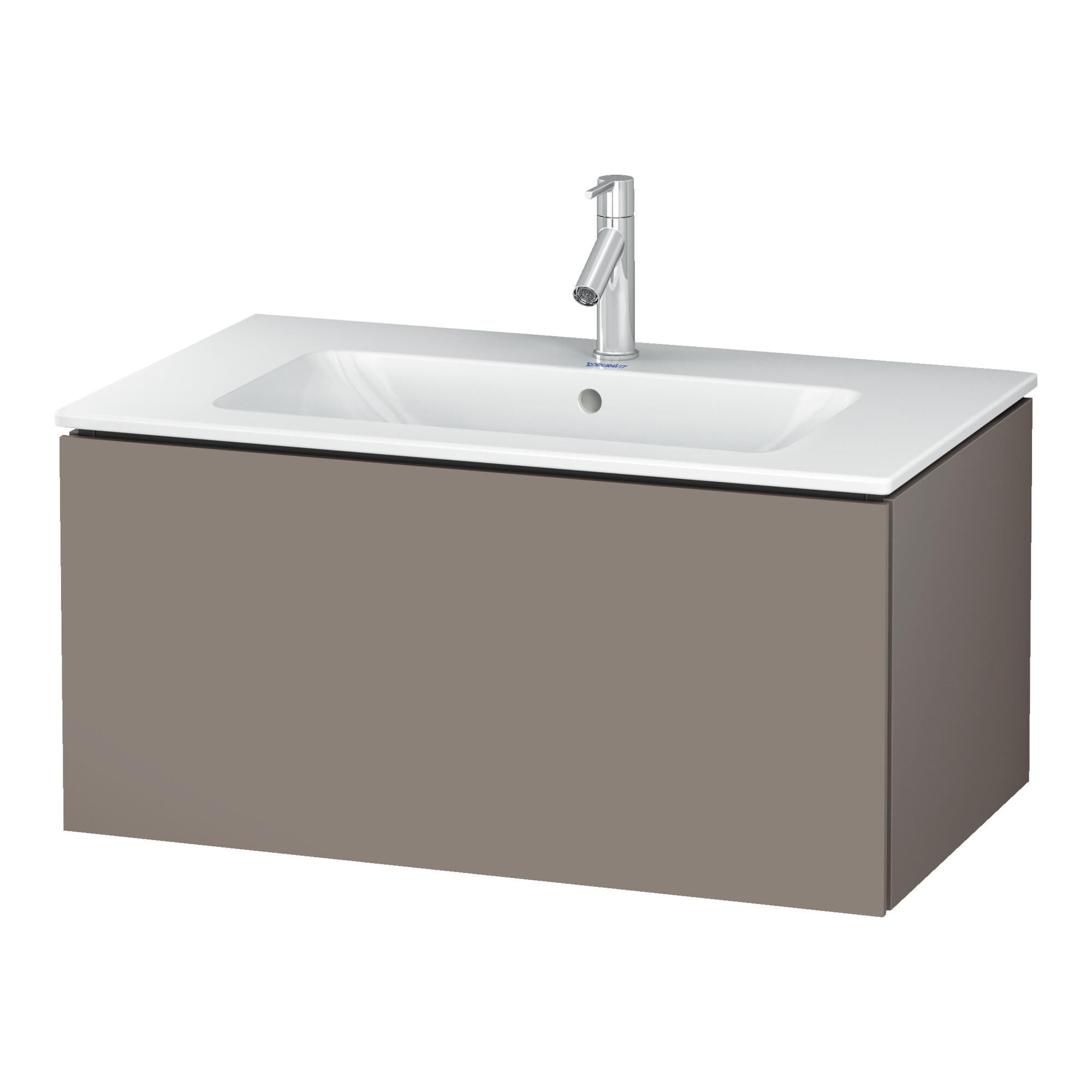 Duravit Waschtischunterschrank L-Cube 82x48,1cm, bas. ma, 1 Ausz., wandhängend