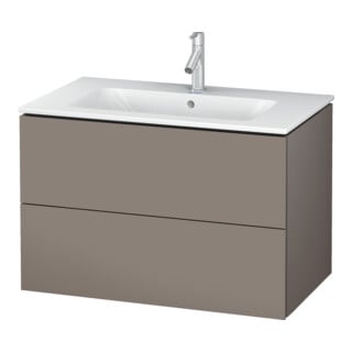 Duravit Waschtischunterschrank L-Cube 82x48,1cm, bas. ma, 2 Schub., wandhängend