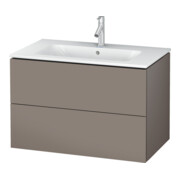 Duravit Waschtischunterschrank L-Cube 82x48,1cm, bas. ma, 2 Schub., wandhängend