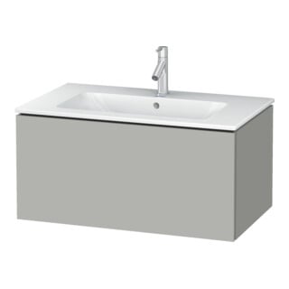 Duravit Waschtischunterschrank L-Cube 82x48,1cm, betongr ma, 1 Ausz., wandhängend