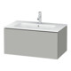 Duravit Waschtischunterschrank L-Cube 82x48,1cm, betongr ma, 1 Ausz., wandhängend-1