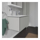 Duravit Waschtischunterschrank L-Cube 82x48,1cm, betongr ma, 1 Ausz., wandhängend