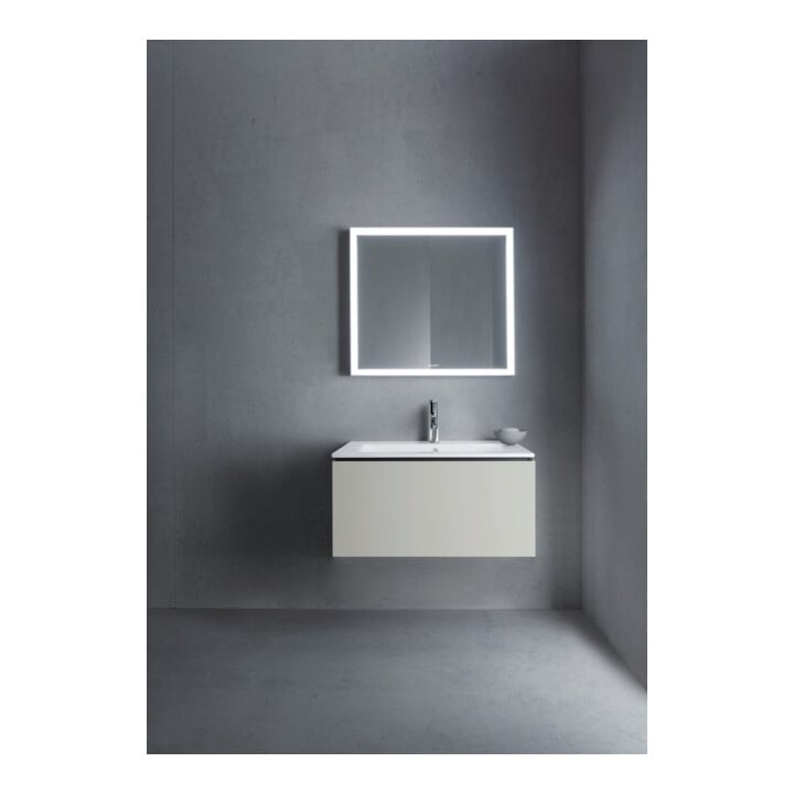 Duravit Waschtischunterschrank L-Cube 82x48,1cm, betongr ma, 1 Ausz., wandhängend