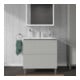 Duravit Waschtischunterschrank L-Cube 82x48,1cm, betongr ma, 2 Ausz., stehend