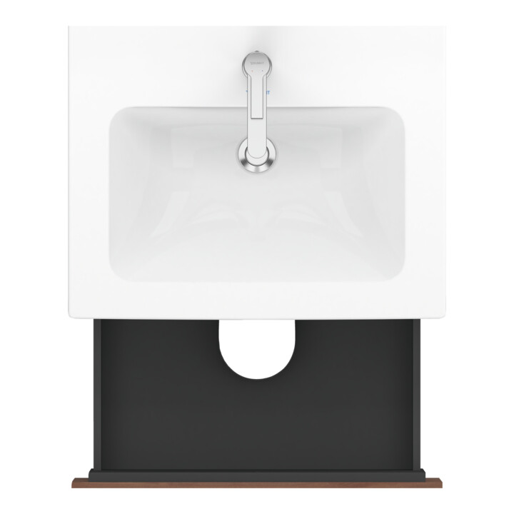 Duravit Waschtischunterschrank L-Cube 82x48,1cm, betongr ma, 2 Schub., wandhängend
