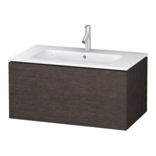 Duravit Waschtischunterschrank L-Cube 82x48,1cm, Ei dkl. geb., 1 Ausz., wandhängend