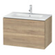 Duravit Waschtischunterschrank L-Cube 82x48,1cm, Ei marm., 2 Schub., wandhängend-1