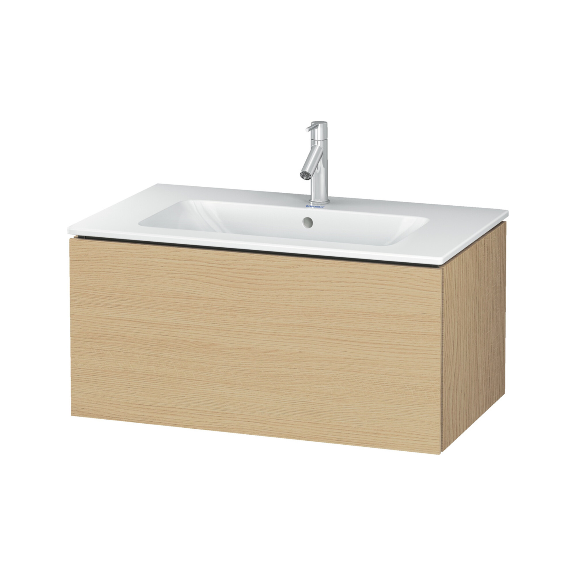 Duravit Waschtischunterschrank L-Cube 82x48,1cm, Ei Nat, 1 Auszug, wandhängend