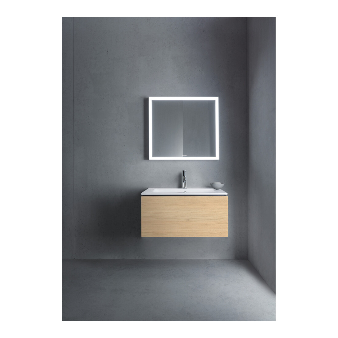 Duravit Waschtischunterschrank L-Cube 82x48,1cm, Ei Nat, 1 Auszug, wandhängend