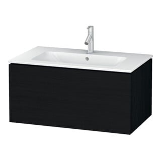 Duravit Waschtischunterschrank L-Cube 82x48,1cm, Ei sw, 1 Auszug, wandhängend