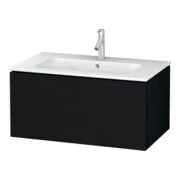 Duravit Waschtischunterschrank L-Cube 82x48,1cm, Ei sw, 1 Auszug, wandhängend