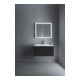 Duravit Waschtischunterschrank L-Cube 82x48,1cm, Ei sw, 1 Auszug, wandhängend-2