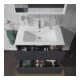 Duravit Waschtischunterschrank L-Cube 82x48,1cm, graph ma, 2 Schub., wandhängend-2