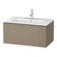 Duravit Waschtischunterschrank L-Cube 82x48,1cm, leinen, 1 Auszug, wandhängend-1