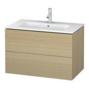 Duravit Waschtischunterschrank L-Cube 82x48,1cm, med. Ei, 2 Schub., wandhängend
