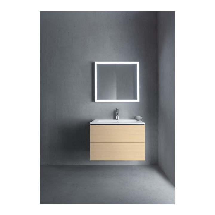Duravit Waschtischunterschrank L-Cube 82x48,1cm, med. Ei, 2 Schub., wandhängend