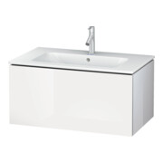 Duravit Waschtischunterschrank L-Cube 82x48,1cm, Nussb geb., 1 Ausz., wandhängend-2