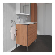 Duravit Waschtischunterschrank L-Cube 82x48,1cm, Nussb Nat, 2 Auszüge, stehend-4