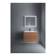 Duravit Waschtischunterschrank L-Cube 82x48,1cm, Nussb Nat, 2 Schub., wandhängend